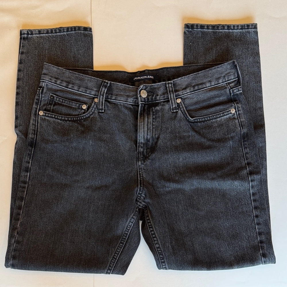 Calvin Klein Jeans Mens Black Jeans